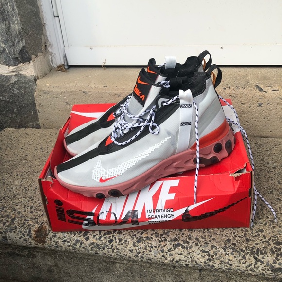 Nike React Runner Mid WR ISPA comes with laces - Picture 2 of 7